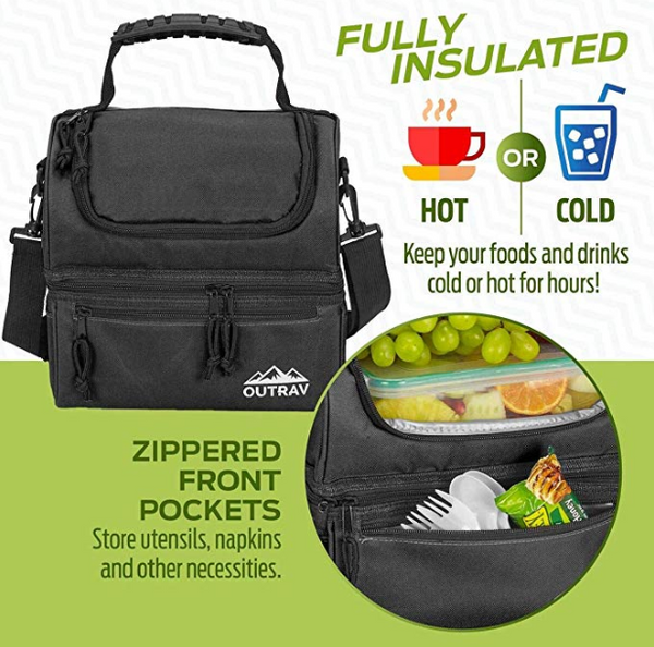 Backpack Lunch Box Cooler  Small Backpack Cooler - Outrav